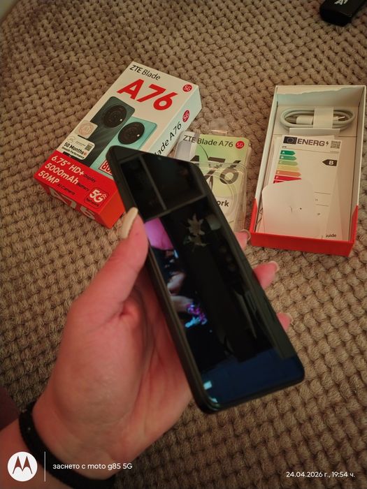 ZTE BLADE A76 чисто нов