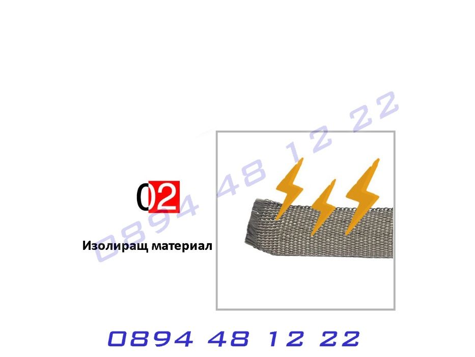 Термо Изолационна Лента Колектори Изпускателни Тръби Ауспуси Изолация