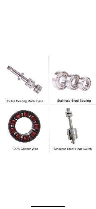 Pompa De Apa Submersibila 120M Curata/Nisipoasa 1.5Kw