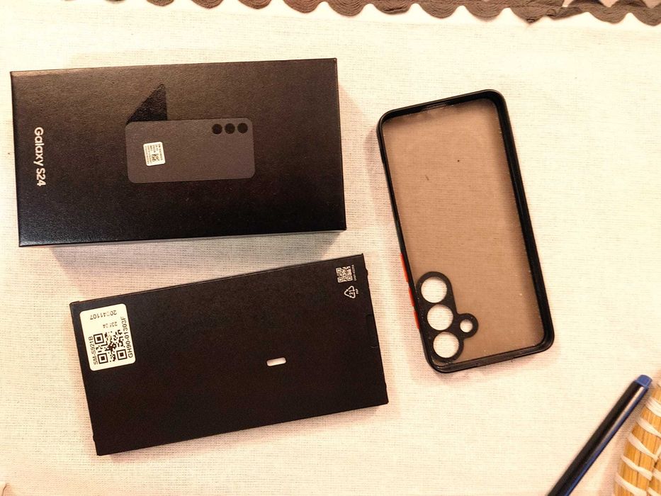 SAMSUNG Galaxy S24 5G, 256GB, 8GB RAM, Dual SIM, Onyx Black