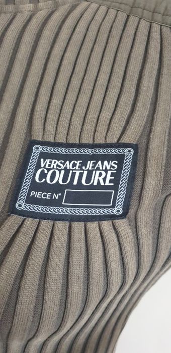 Versacе Jeans Couture Ribbed Cotton Stretch Slim Dress S ОРИГИНАЛ Дамс