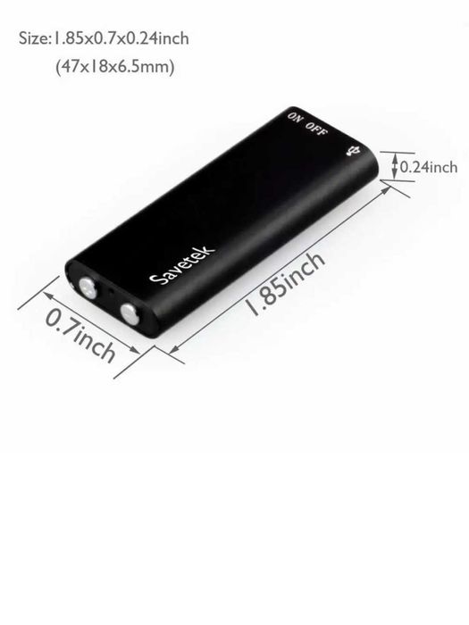 мини диктофон, диктафон 15/17 соатгача овоз ёзади оргинал фирма