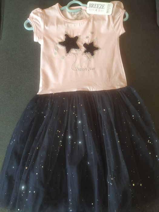 Рокля за момиче звезди