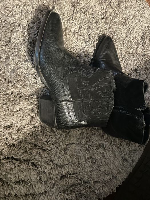 Дамски боти от естествена кожа