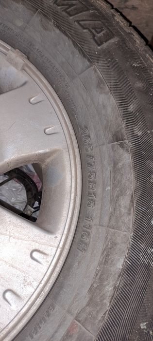 Диски с резиной 139/7*6 р16