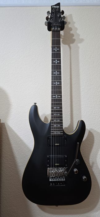 Электрогитара Schecter DEMON-6 FR ABSN Aged Black Satin