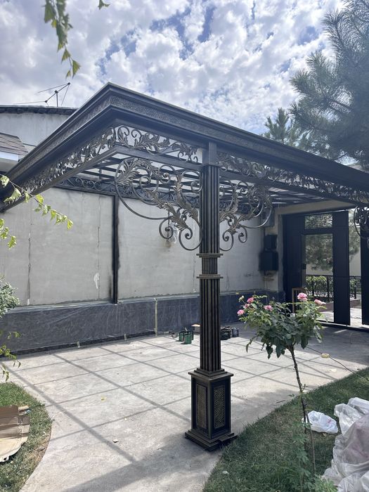 Darvoza naves reshotka panjara yasash  boyash kraska qilish hizmat bor