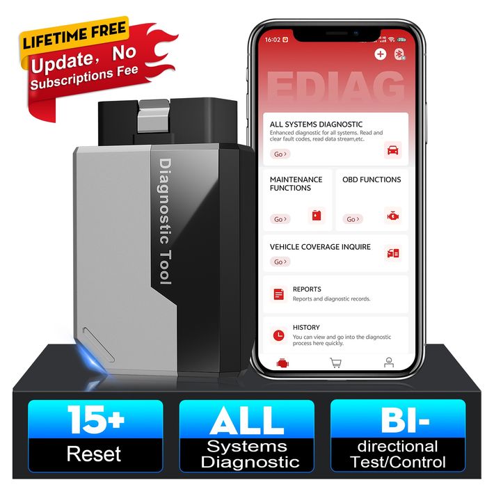 Ediag Elite Profesional Resetare și diagnoza completa Lifetime Softwar