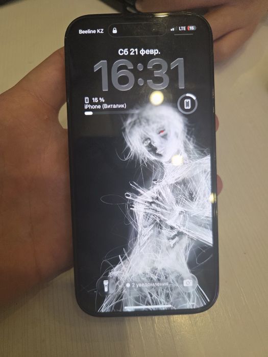 Айфон 14 про в отличном состояние