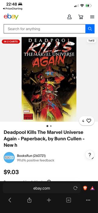 комикс Deadpool Kills the Marvel Universe Again