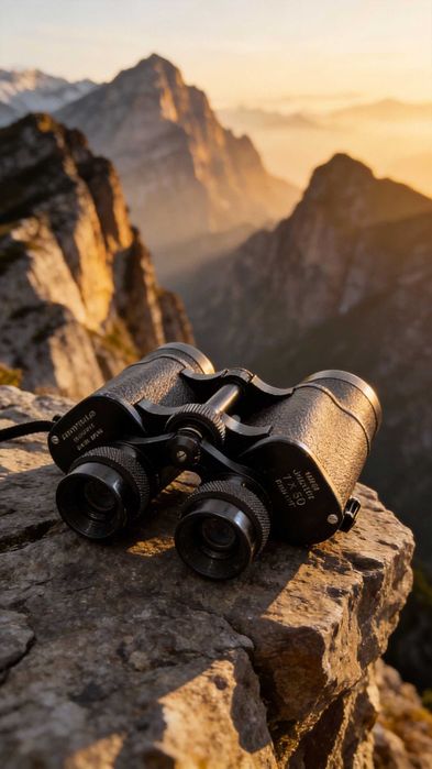 Binoclu Made in Japan Pentax Asahi Jupiter 7 x 50 Field 7.1°