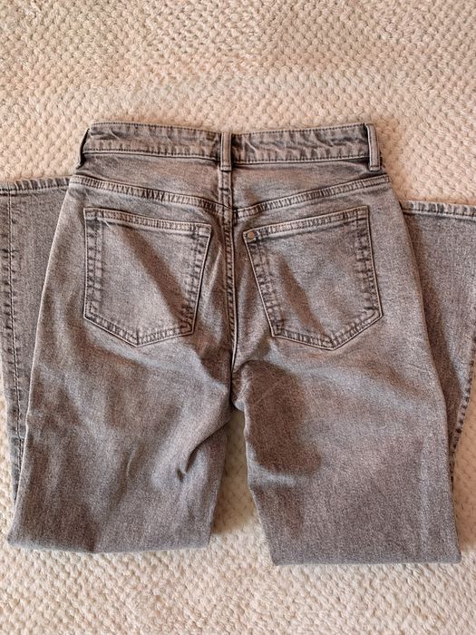 Сиви прави дънки H&M