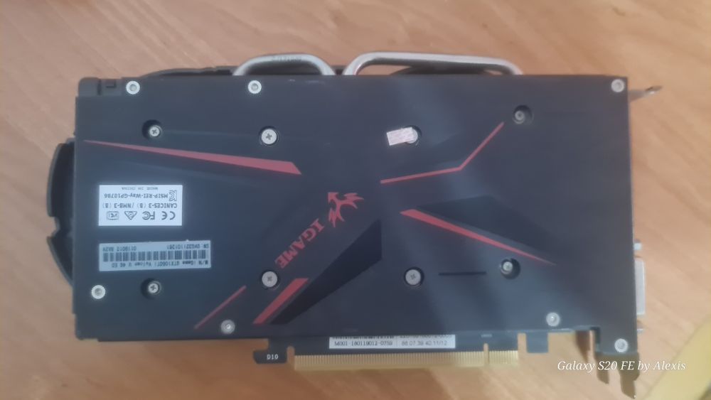 Nvidia GTX 1050 ti 4 Gb turbo boost