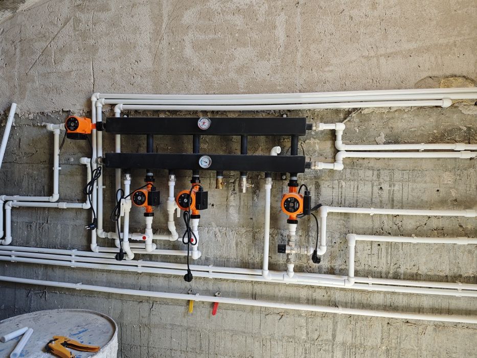 Сантехника, монтаж отопление, установка котлов.