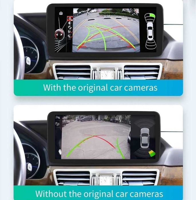 Мултимедия за MERCEDES Benz E Class W212 Android навигация дисплей