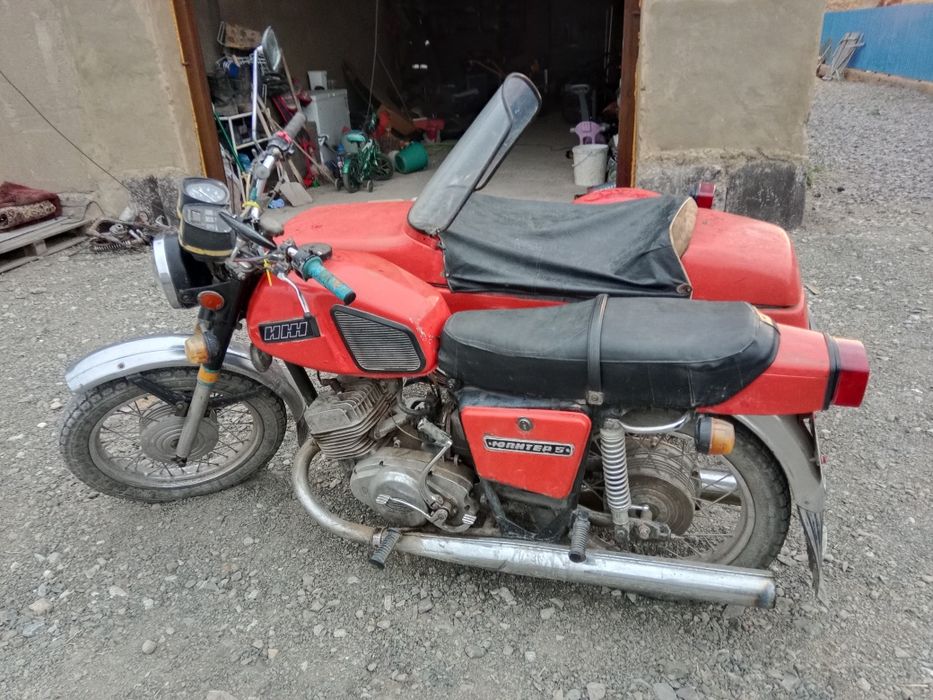 ИЖ "Юпитер-5"  люлькасымен.