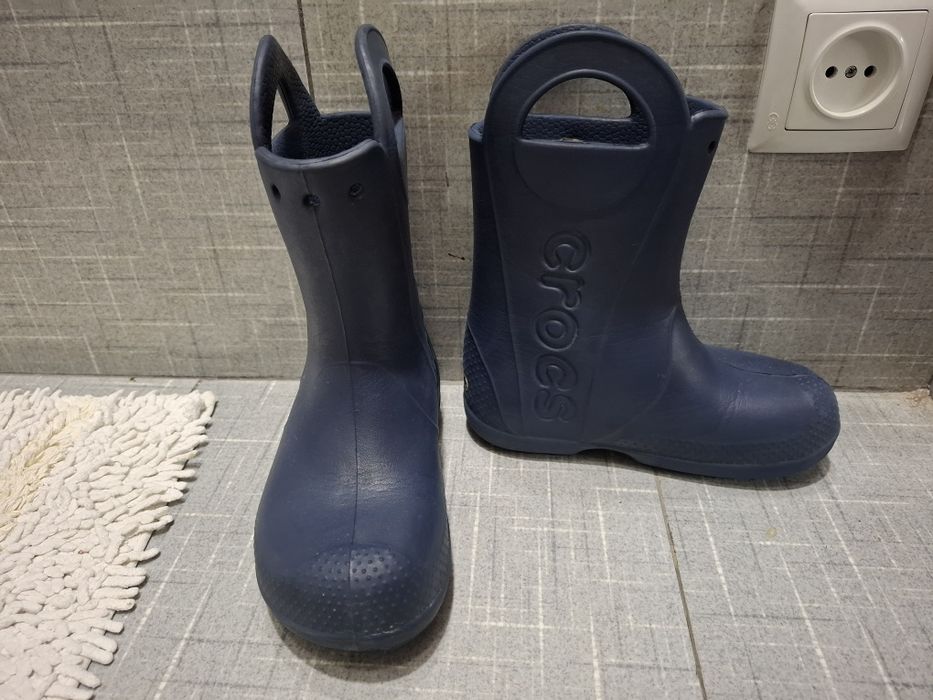 Сапоги дождевики оригинальные Crocks. Размер С13