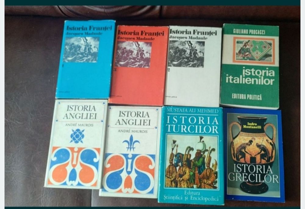 Istoria Franței, Greciei, Italiei, Turciei,Angliei