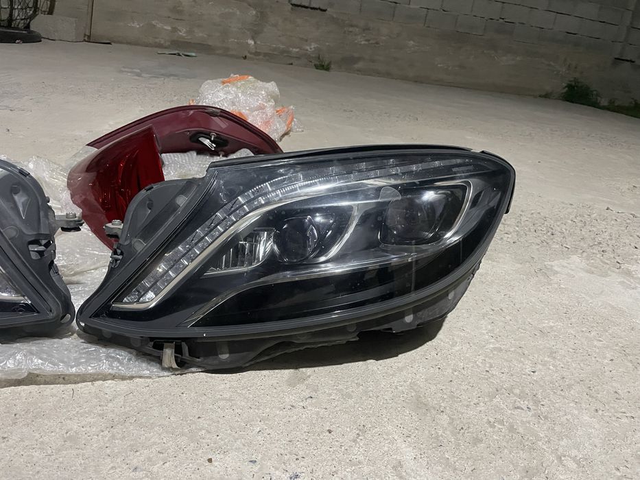 Мерседес 222 фары