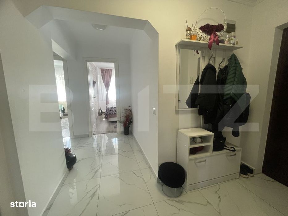 Apartament 3 camere | Renovat modern | Dressing in dormitoare | Etaj