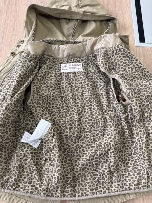 Тренч Mango для девочки 5-6 лет