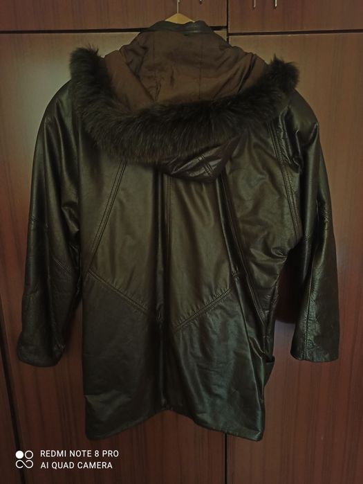 Дамски якета естествена кожа,еко кожа,полар и други! Размер М !
