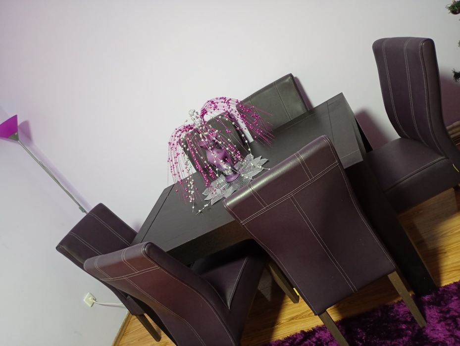 Set masa+scaune naturlich