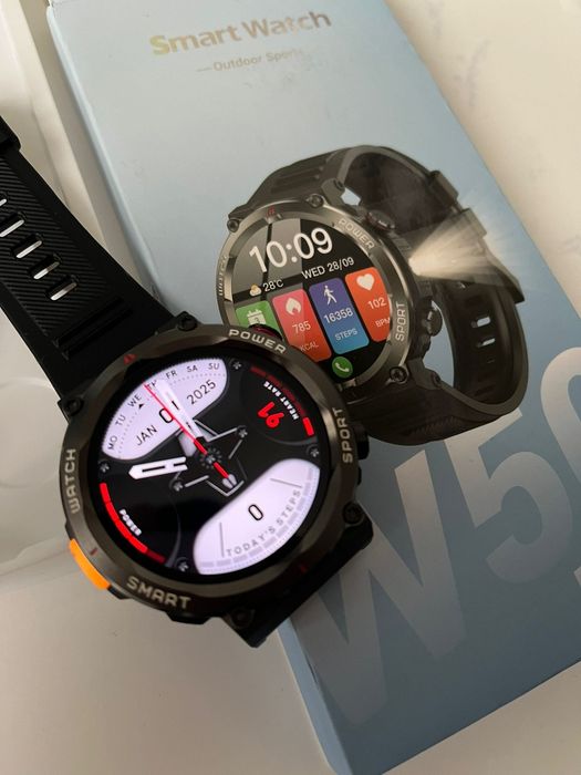 Smartwatch cu funcție Apel/notificari wapp și mess