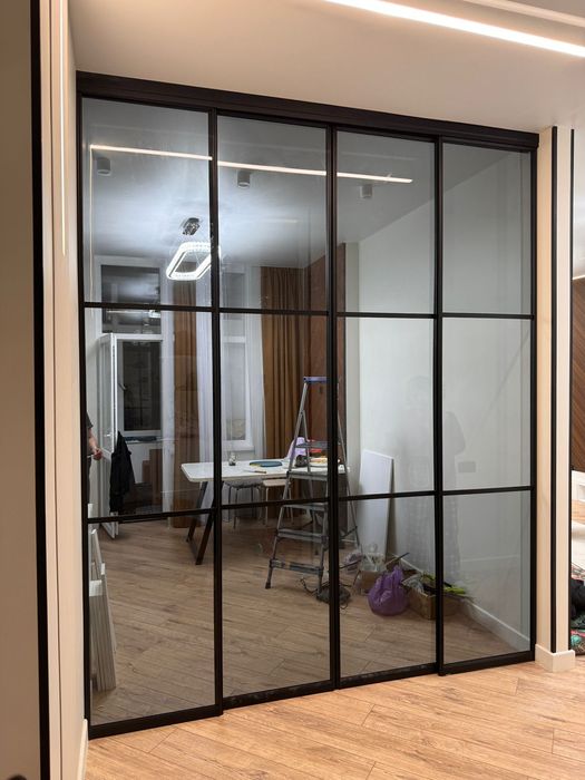 Лофт. Перегородка межкомнатная