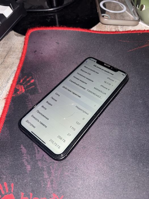 iphone x 256 gb