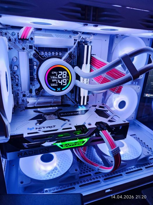 Геймърски i5 13400f,RX 6600 XT 8GB, RAM 32GB DDR5,SSD 512GB NVME