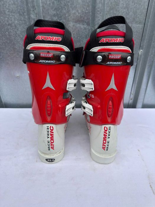 Clapari ski schi Atomic RT CS 90 FIS Eur:35.5 Mondo:22.5 flex:90
