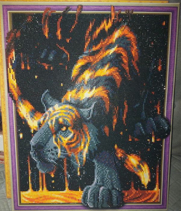 Картина стразами