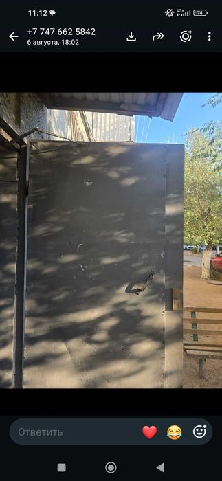 Продадим подъездную железную дверь
