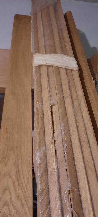 Плинтус из натурального дуба