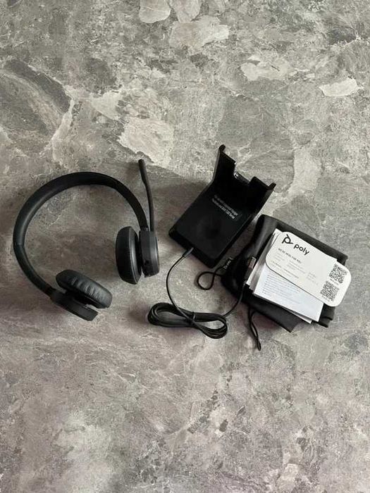 Casti PC, Poly, Voyager 4320 UC, USB-C, negru