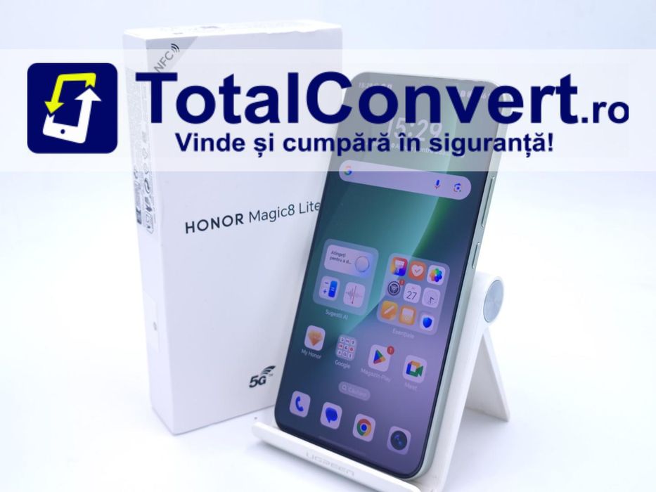 Honor Magic8 Lite 256GB Forest Green 8GB, Garantie 24 luni | #D95629