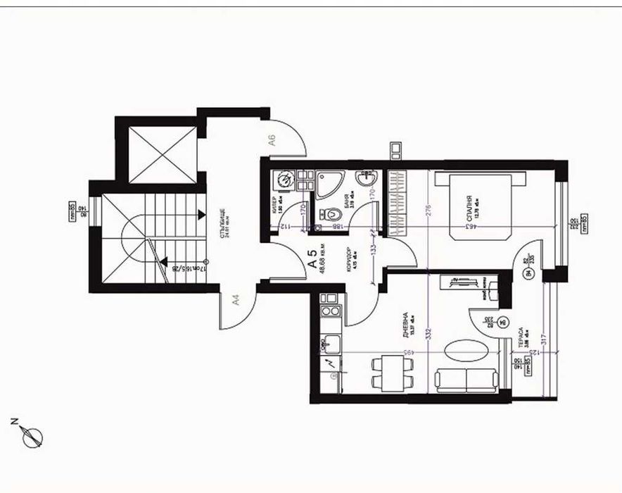 Продава се Двустаен апартамент в Пловдив, Съдийски - 58 кв.м за 1695 €/кв.м - Снимка #7