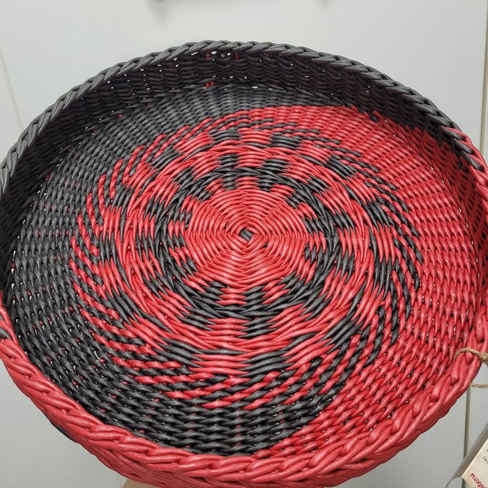 Плетёный поднос ИНЬ-ЯН