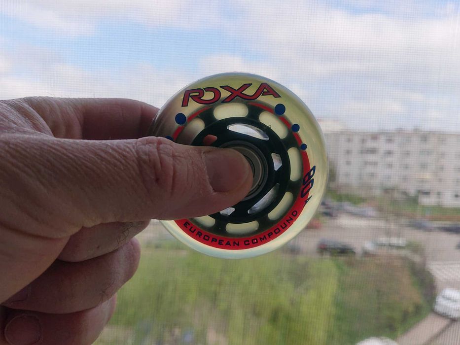 Set 4 x Roți Role Roxa 72 mm 82A rulmenti ABEC5