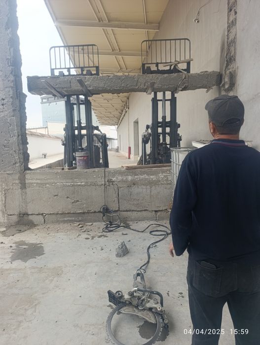 Beton kesish teshish xizmatllari almazne bureniya adboyne malatok