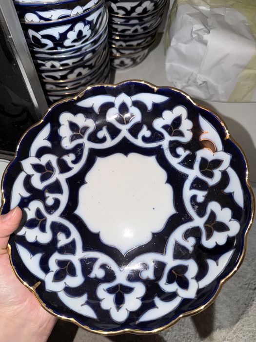 Пахта гулли чинни идишлар