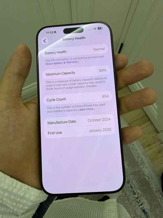 Srochna sotiladi Iphone 16 PRO MAX Qora