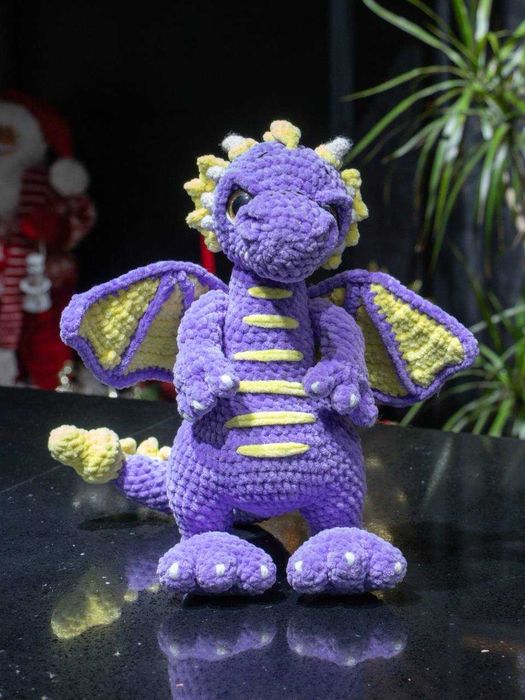 Игрушка  ручной работы дракон