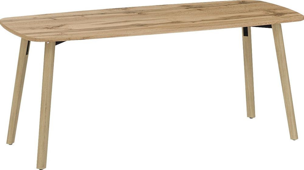 Masa Fusse, blat aspect lemn, 178 cm