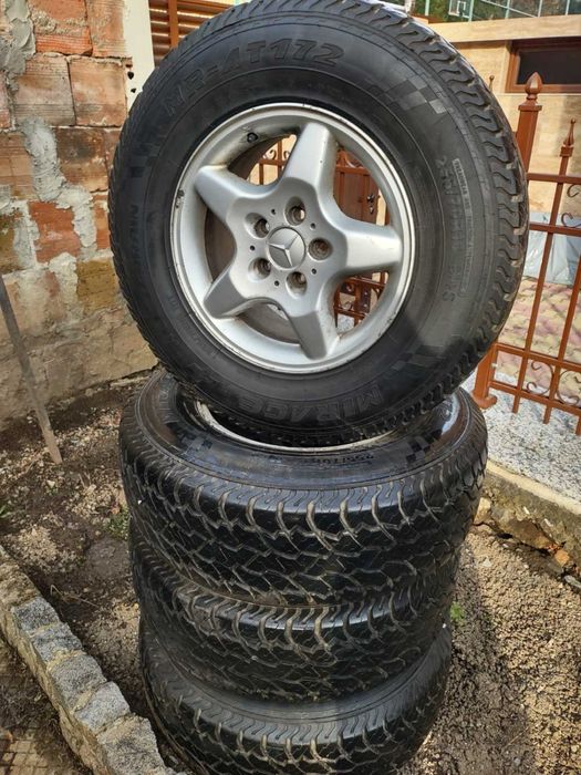 Гуми с джанти мерцедес 5х112