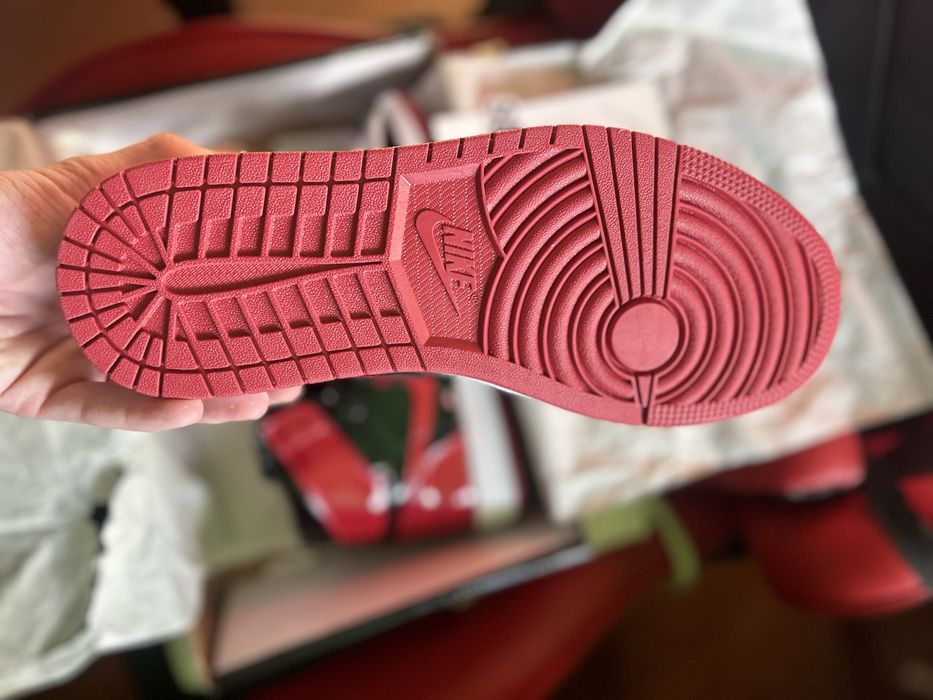 Jordan 1 High Patent Red Originali StockX+LegitCheck