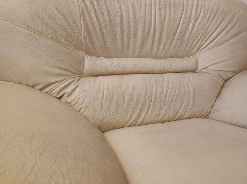 Кожен комплект диван и фотьойл модел Линкълн