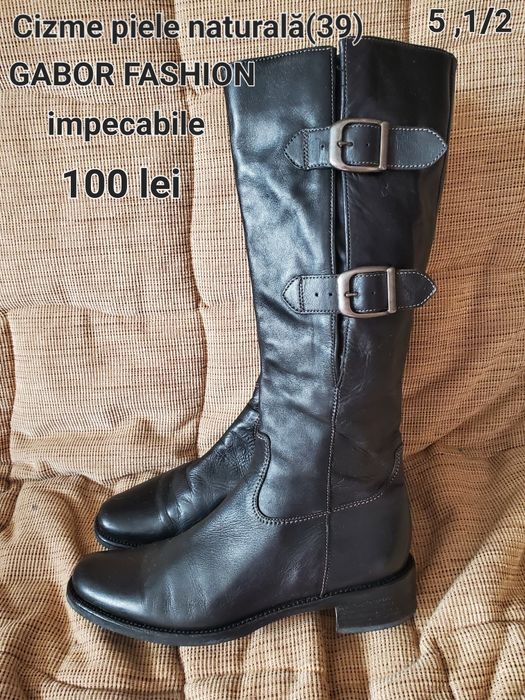 Cizme damă(piele naturală)