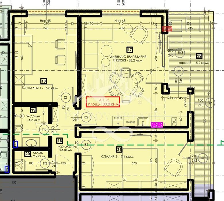 Продава се Тристаен апартамент в Велинград - 118 кв.м за 1098 €/кв.м - Снимка #1